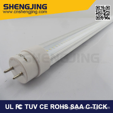Hotel Lighting Rotatable End Cap T8 COB LED Tube
